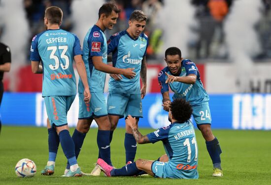 Russia Soccer Premier-League Zenit - Dynamo