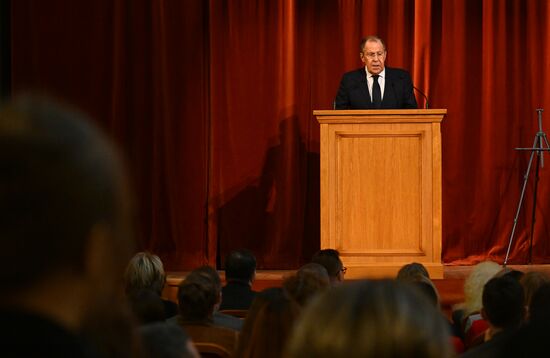 Russia Foreign Ministry Diplomatic Academy Anniversary