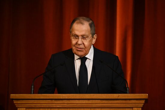 Russia Foreign Ministry Diplomatic Academy Anniversary