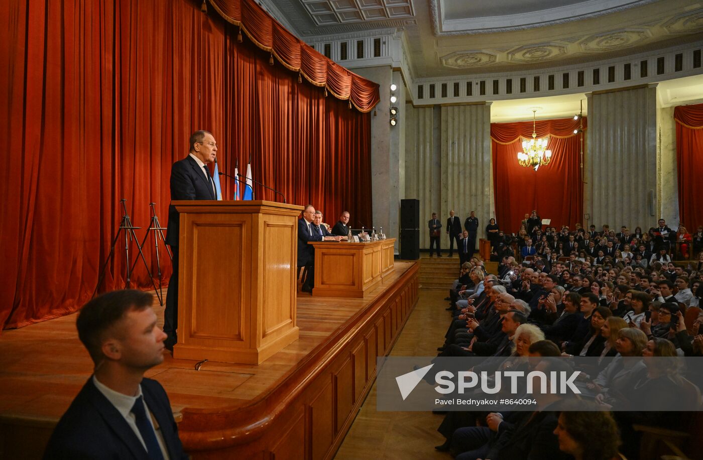 Russia Foreign Ministry Diplomatic Academy Anniversary