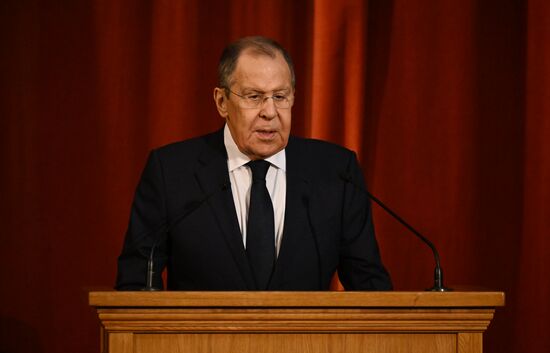 Russia Foreign Ministry Diplomatic Academy Anniversary