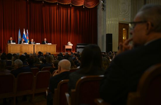 Russia Foreign Ministry Diplomatic Academy Anniversary