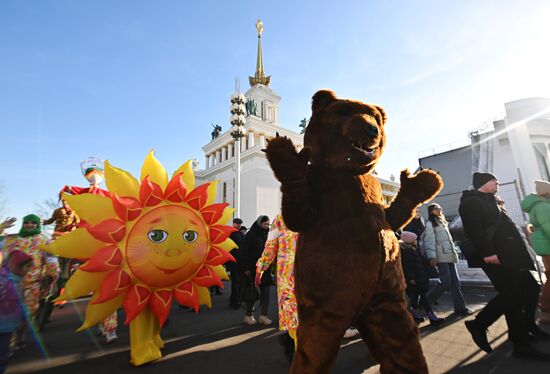Russia EXPO. Maslenitsa (Pre-Lent Week).