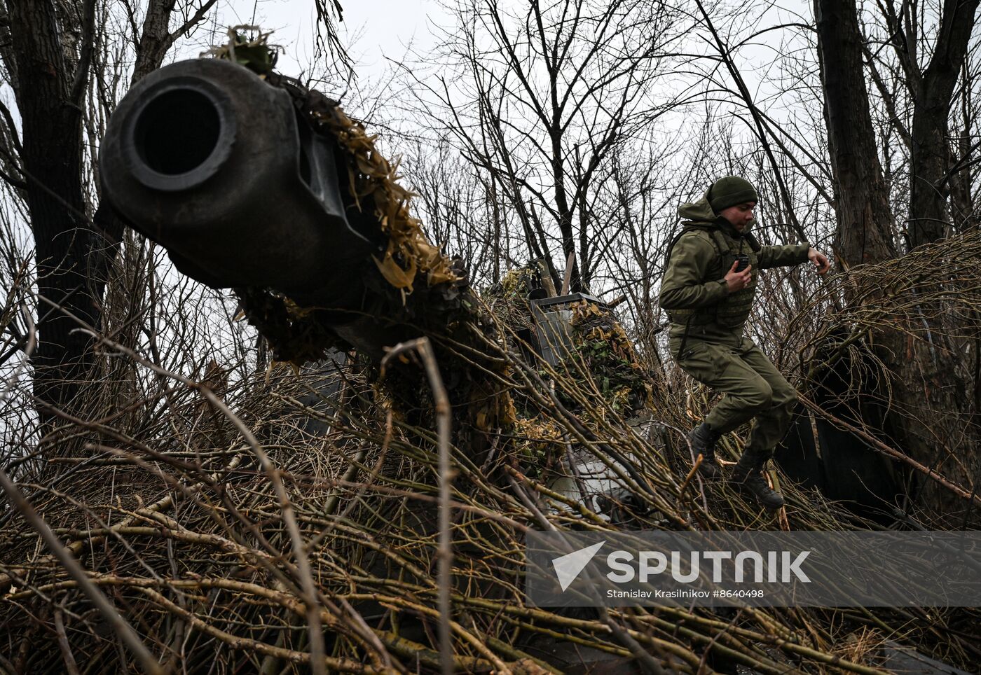 Russia Ukraine Military Operation Howitzers