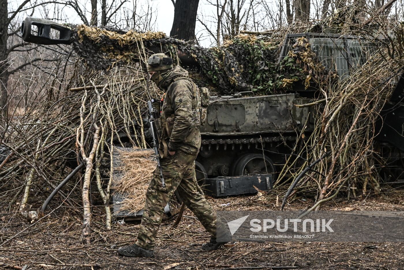 Russia Ukraine Military Operation Howitzers