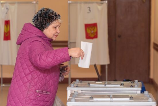 Russia Regions Presidential Election