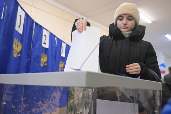 Russia Regions Presidential Election