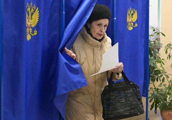 Russia Regions Presidential Election