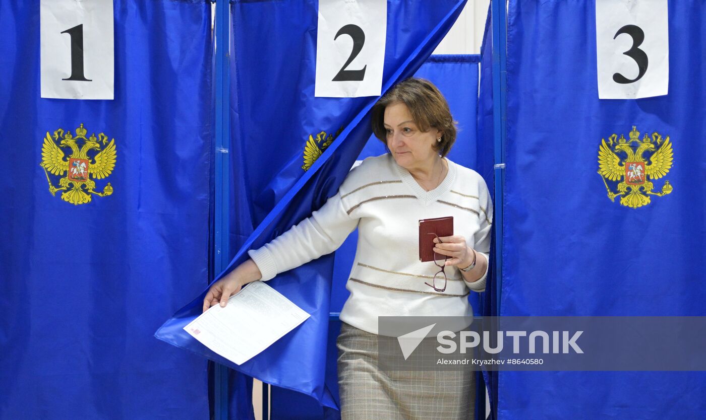 Russia Regions Presidential Election