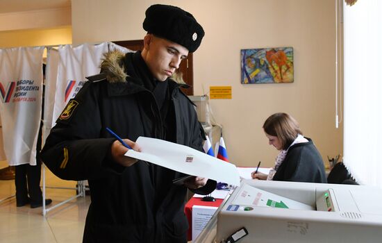 Russia Regions Presidential Election