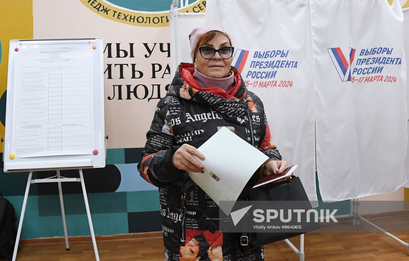 Russia Regions Presidential Election