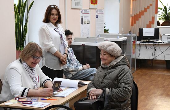 Russia Regions Presidential Election