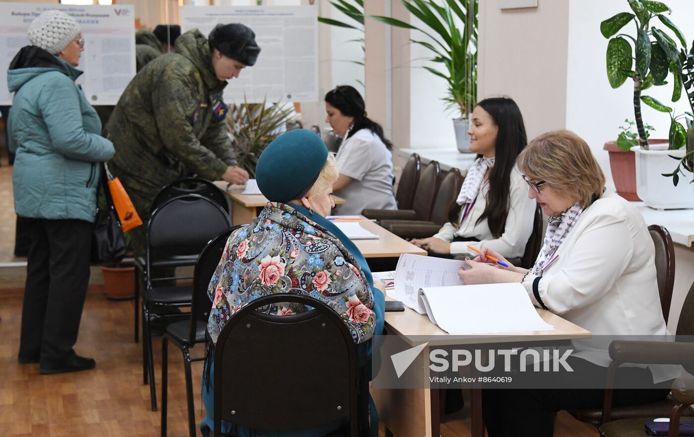 Russia Regions Presidential Election