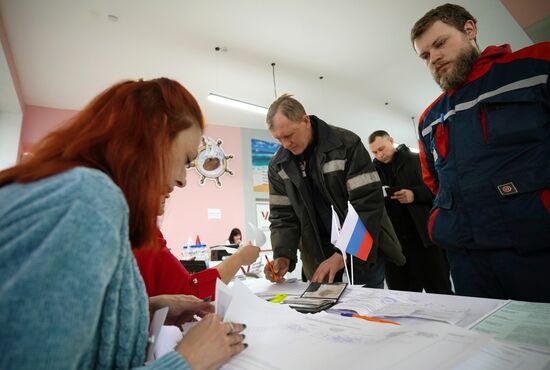 Russia New Regions Presidential Election