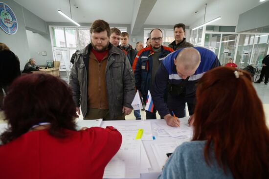 Russia New Regions Presidential Election