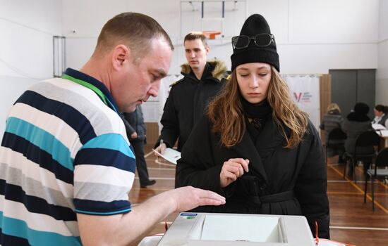 Russia Regions Presidential Election