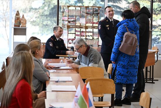 Russia Regions Presidential Election