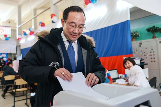 Russia Regions Presidential Election