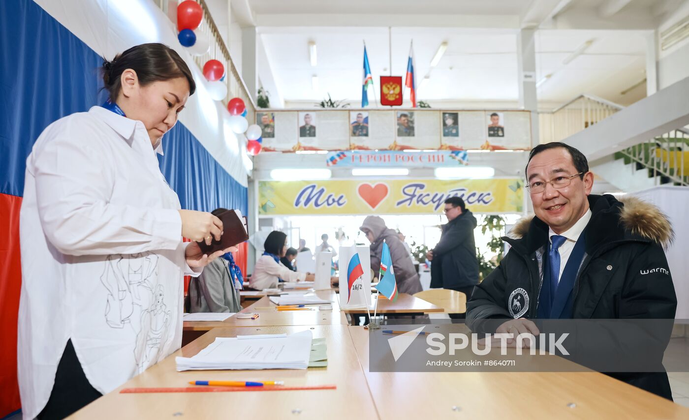 Russia Regions Presidential Election