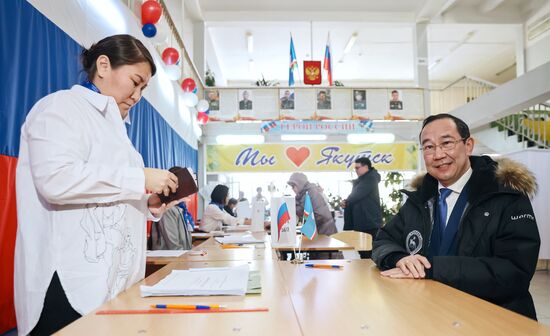 Russia Regions Presidential Election