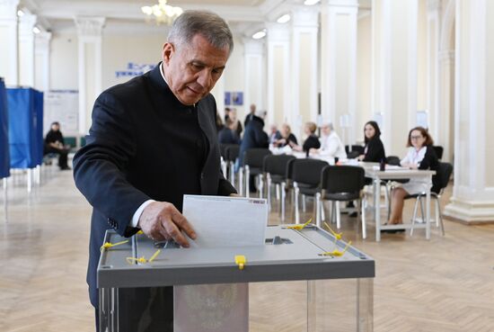 Russia Regions Presidential Election