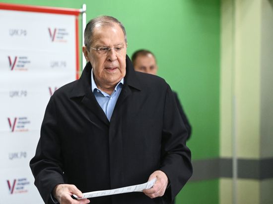 Russia Presidential Election Foreign Minister