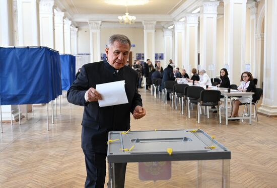 Russia Regions Presidential Election