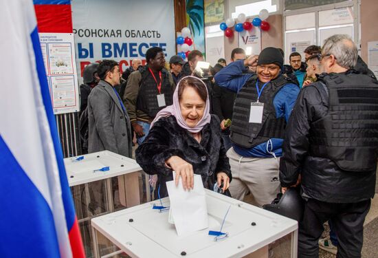 Russia New Regions Presidential Election