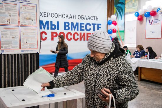 Russia New Regions Presidential Election