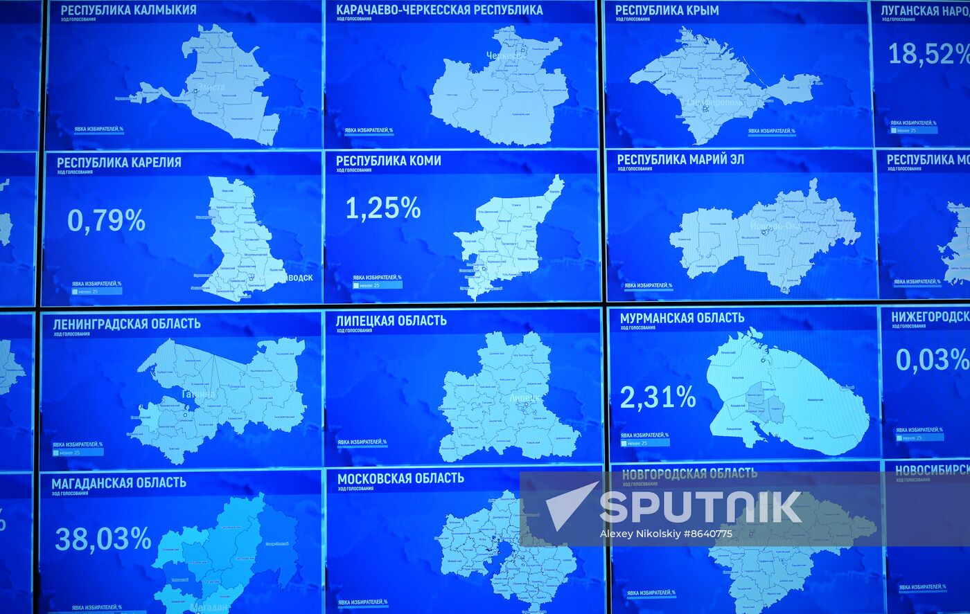 Russia Presidential Election CEC