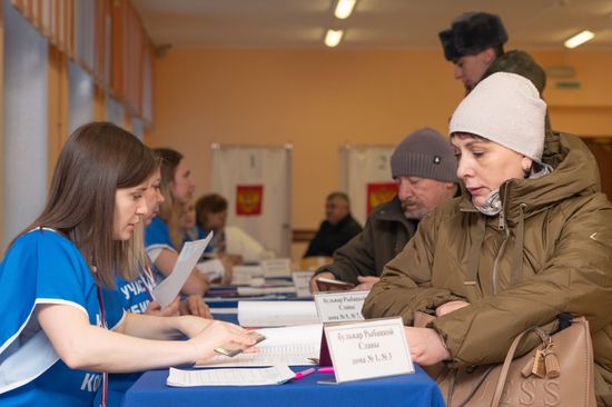 Russia Regions Presidential Election