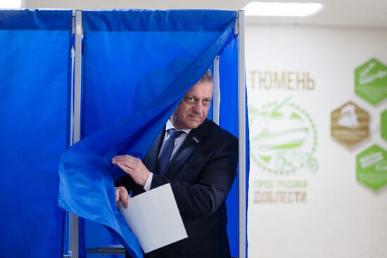 Russia Regions Presidential Election