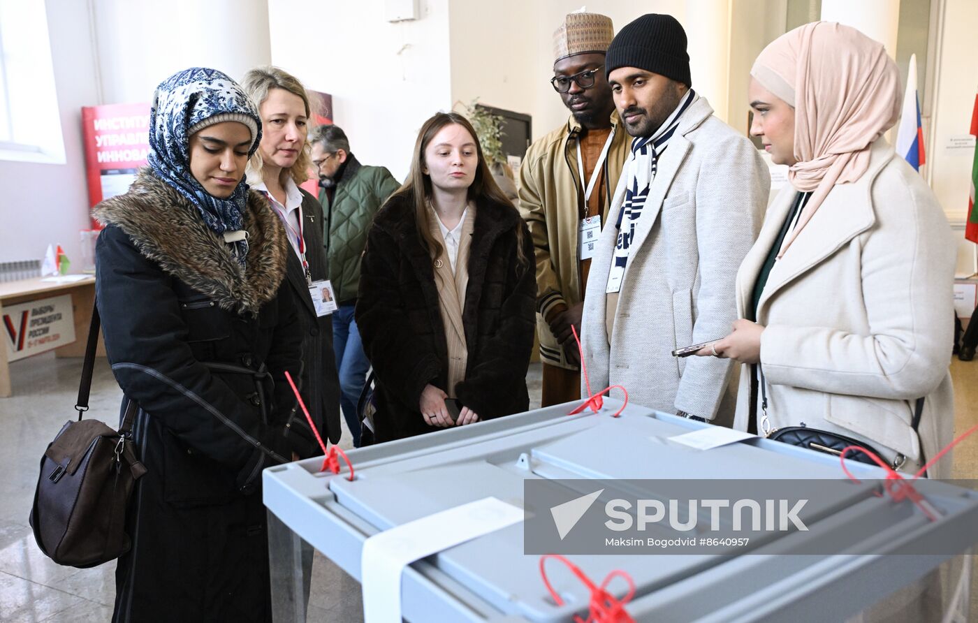 Russia Regions Presidential Election