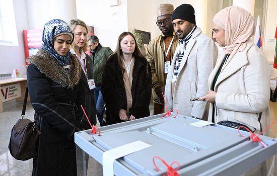 Russia Regions Presidential Election