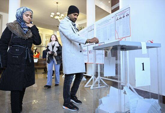 Russia Regions Presidential Election