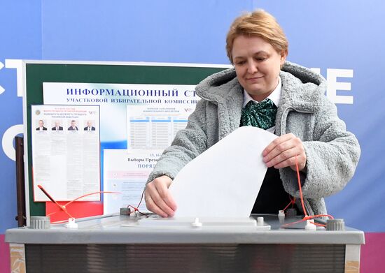 Russia Regions Presidential Election