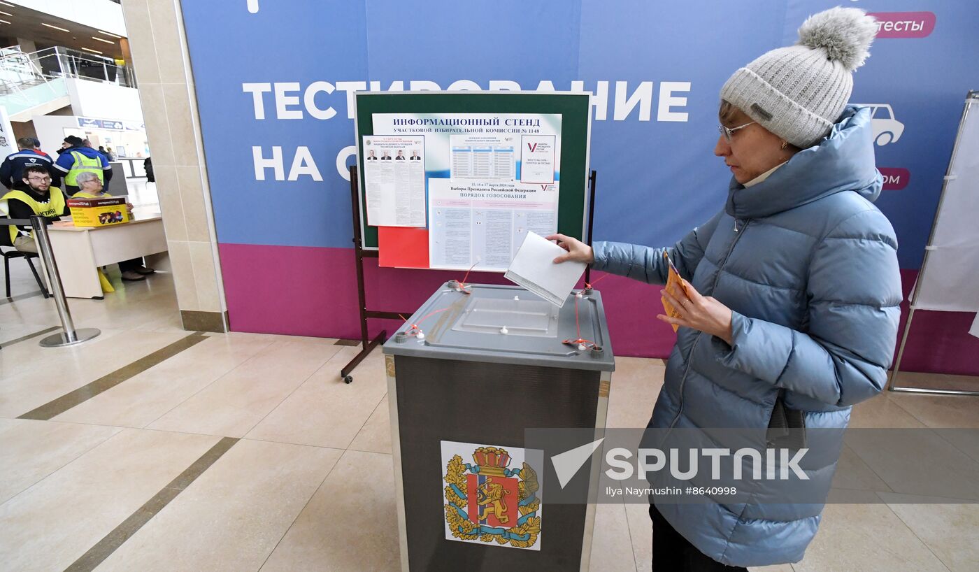 Russia Regions Presidential Election