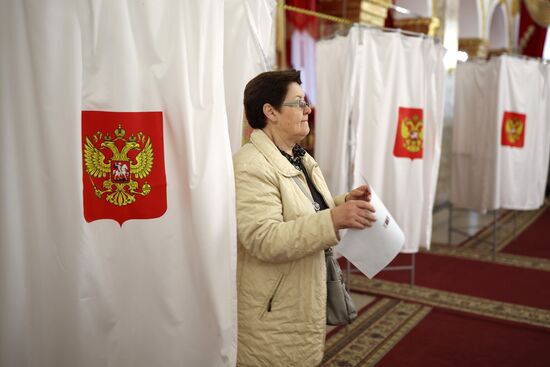 Russia Regions Presidential Election