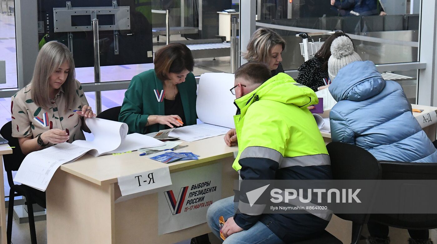 Russia Regions Presidential Election