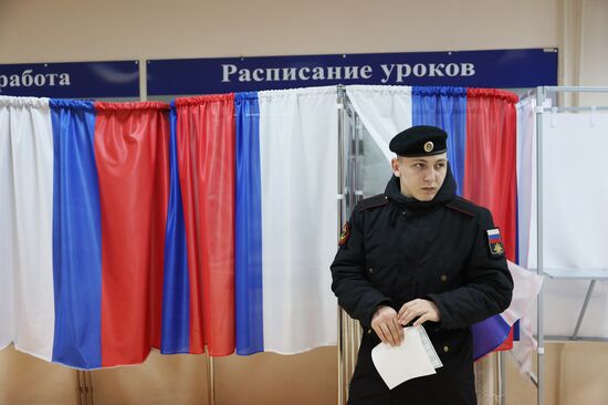 Russia Regions Presidential Election