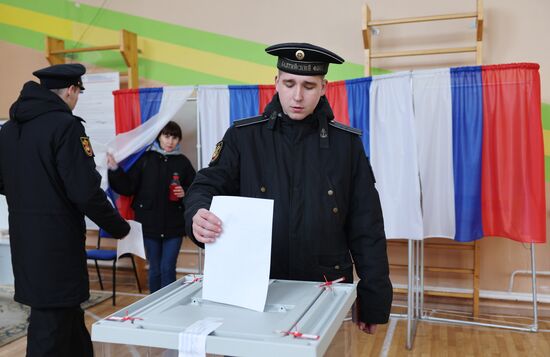 Russia Regions Presidential Election