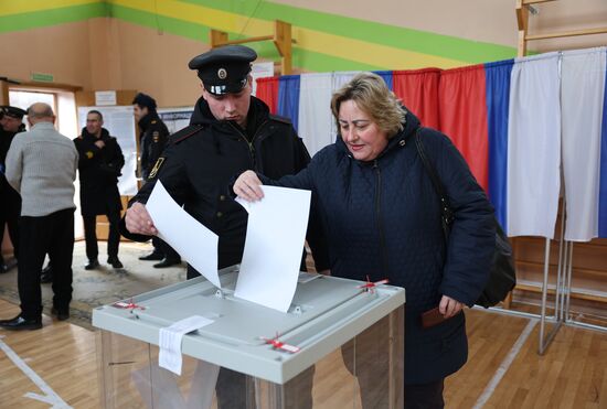 Russia Regions Presidential Election