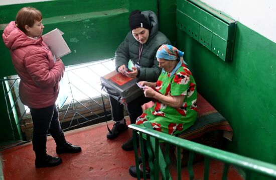 Russia Regions Presidential Election