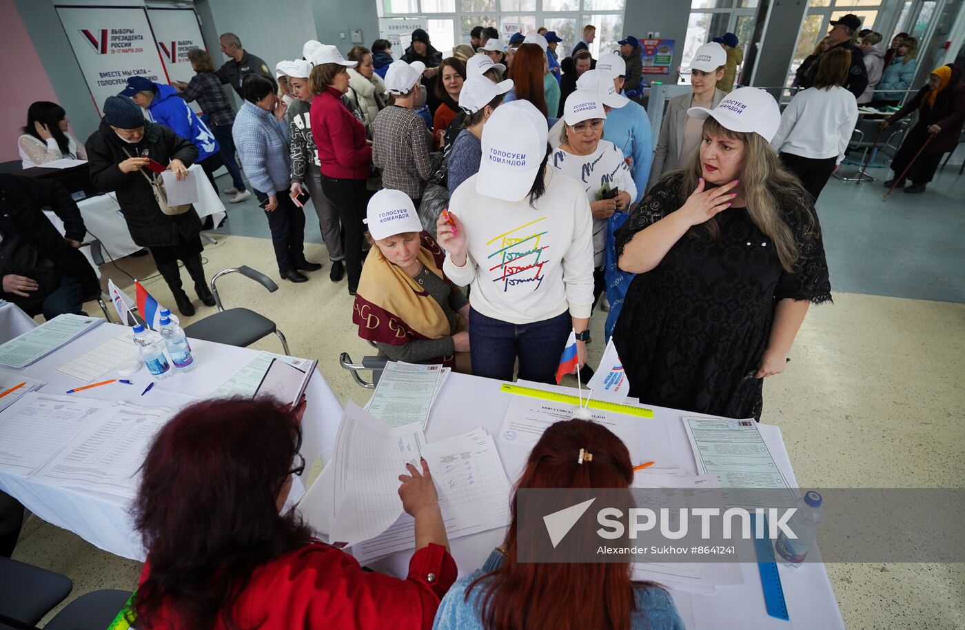Russia New Regions Presidential Election