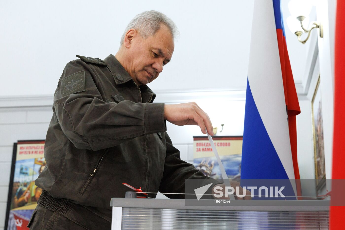 Russia Presidential Election Defence Ministry Leadership