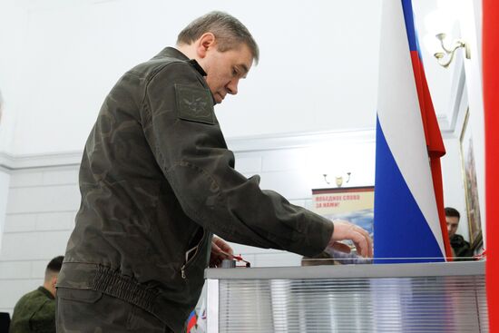 Russia Presidential Election Defence Ministry Leadership
