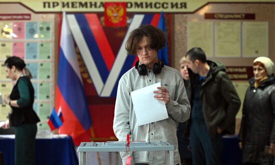 Russia New Regions Presidential Election