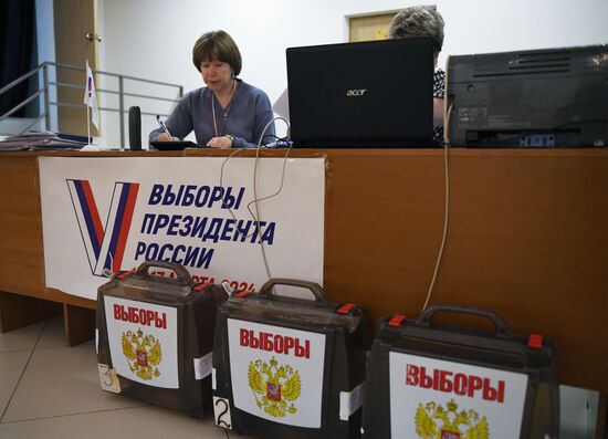 Russia Regions Presidential Election