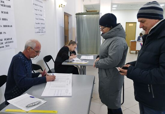 Russia Regions Presidential Election