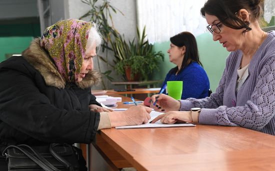 Russia Regions Presidential Election